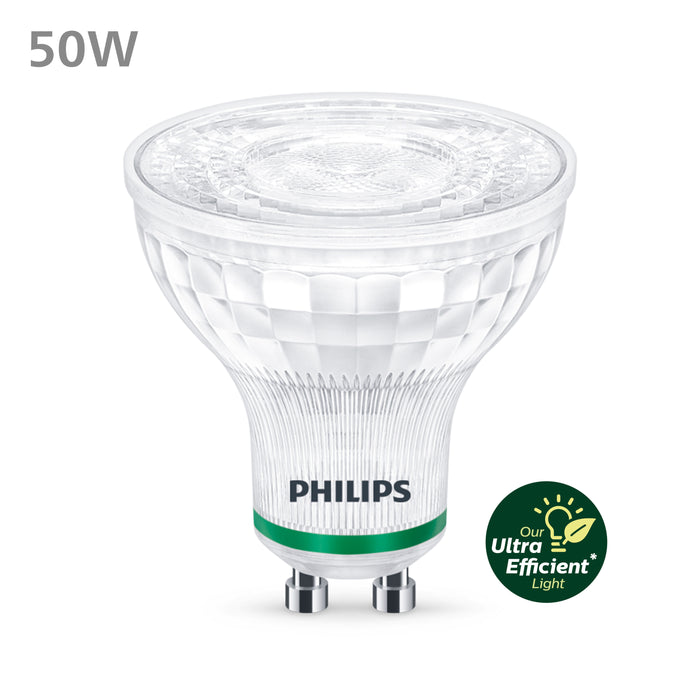Philips Ultra Efficient LED spot - 50 W - GU10 - Wit licht