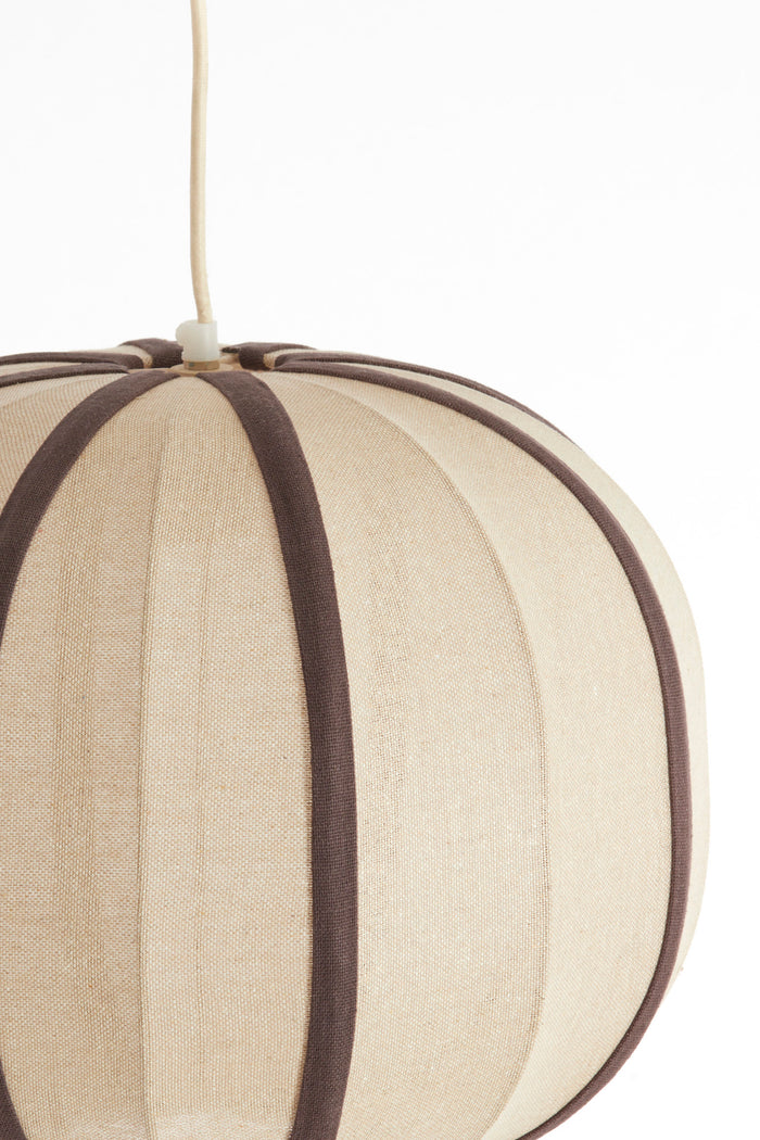 Light & Living - Hanglamp ESMIRIA - Ø40x30 cm - Bruin