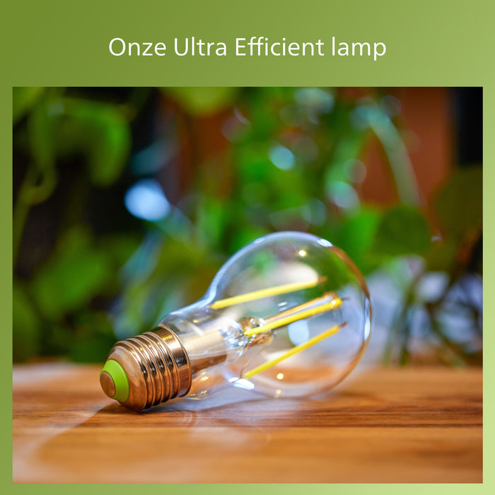 Philips Ultra Efficient LED kaarslamp Transparant - 40 W - E14 - Koelwit licht