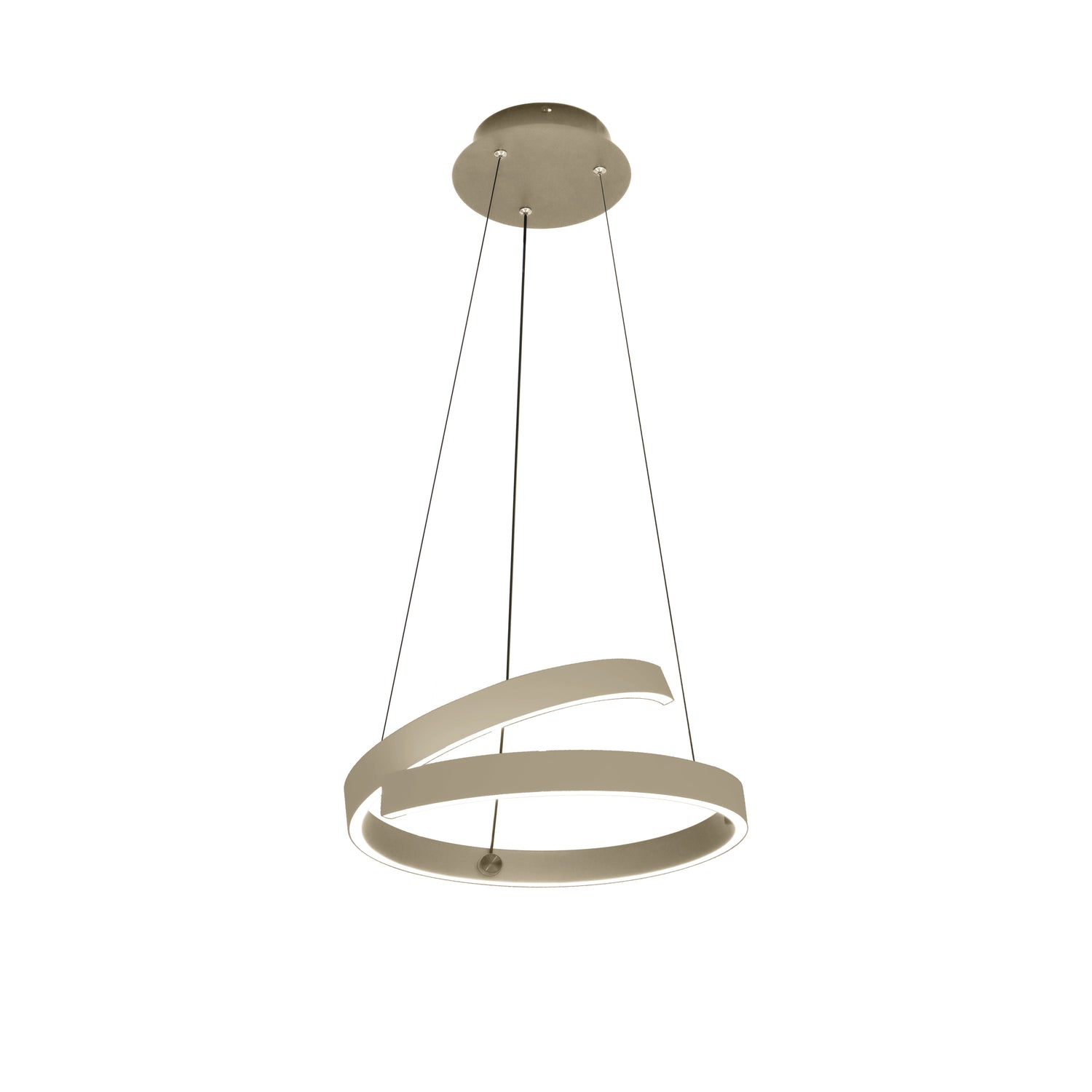 ETH Remona Hanglamp  1 Licht 40w Dim to Warm dimbaar Champagne