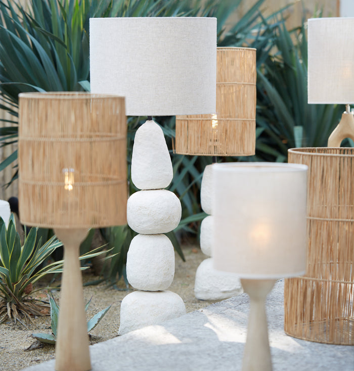 Light & Living - Lampvoet MARREE - Ø22x72cm - Bruin