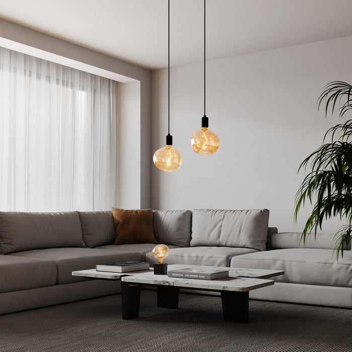 Calex Lichtbron E27  Pebble Goud - Glas - 15x18x15cm (BxHxD)