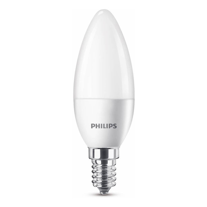 Energiezuinige Philips LED Kaars Mat - 40 W - E14 - warmwit licht - 3 stuks - Bespaar op energiekosten