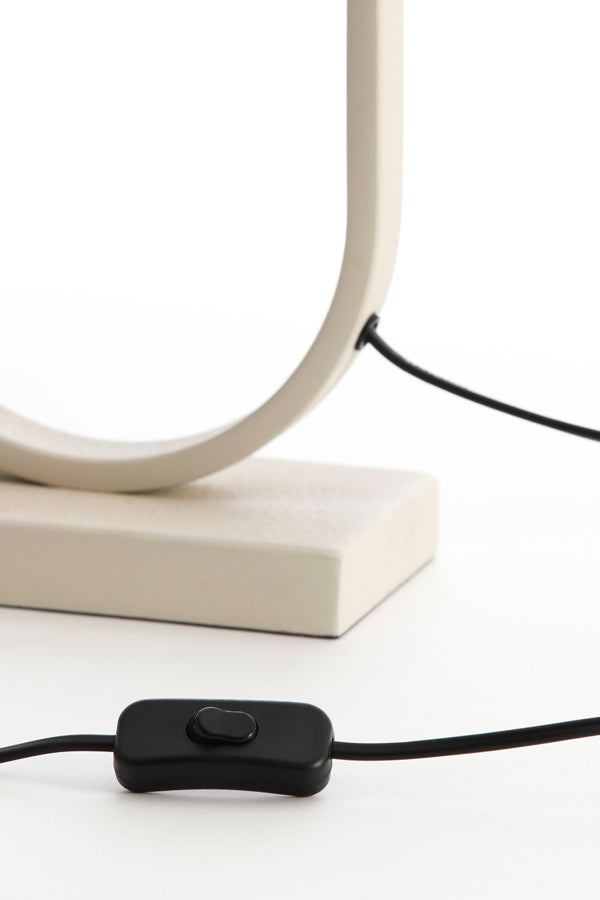 Light & Living - Lampvoet JAMIRI - 20x13x55cm - Wit