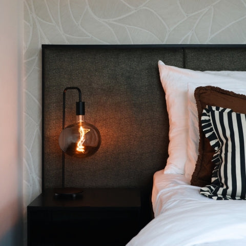 Calex Lichtbron E27  Pebble - Antraciet|Grijs - Glas