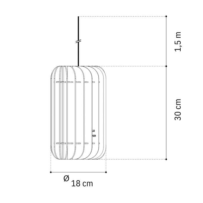 Cirla hanglamp - Aged Pink