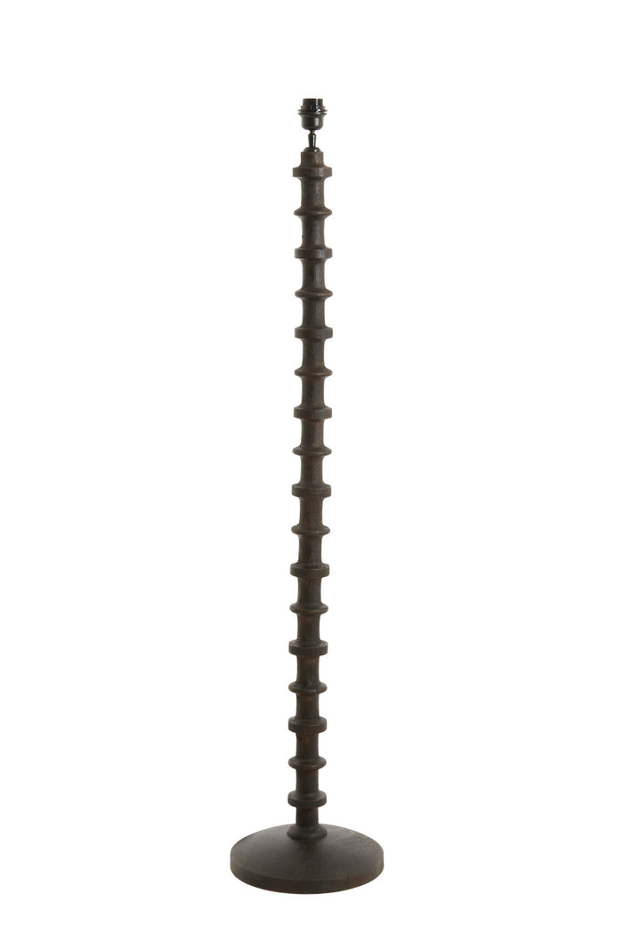 Light & Living - Vloerlamp CECILY - Ø30x135 cm - Donkerbruin