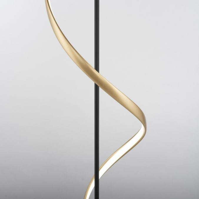 Paul Neuhaus Vloerlamp Q-Swing Smart Antraciet Goud 24 Watt