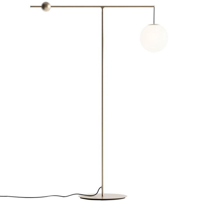 Malamata vloerlamp messing