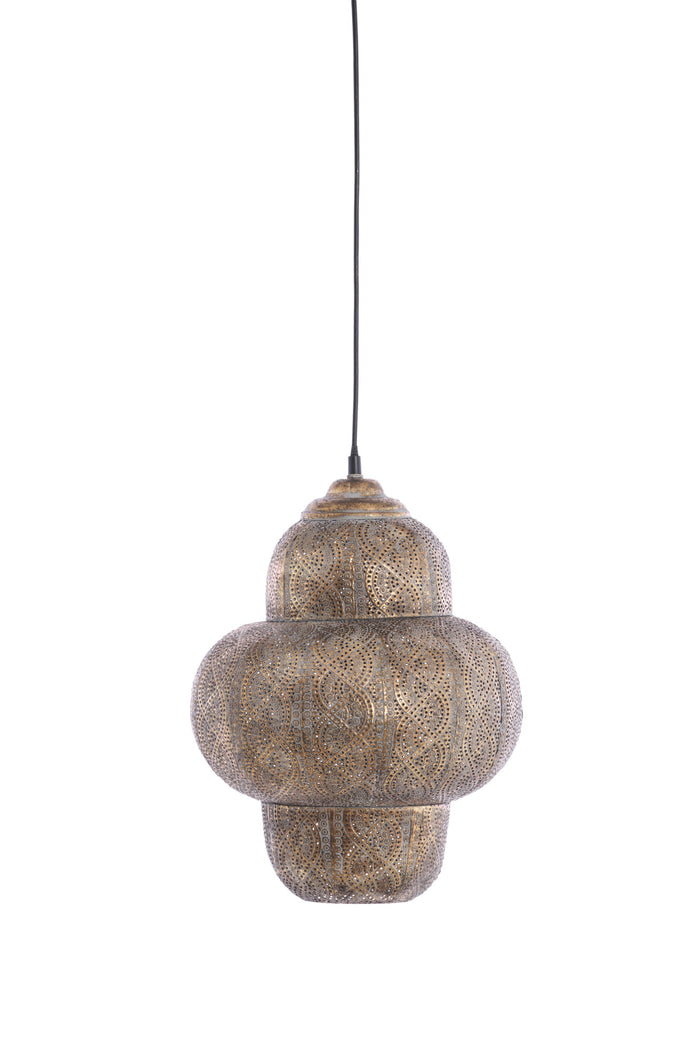 Light & Living - Hanglamp RYOTA - Ø30.5x41 cm - Bruin