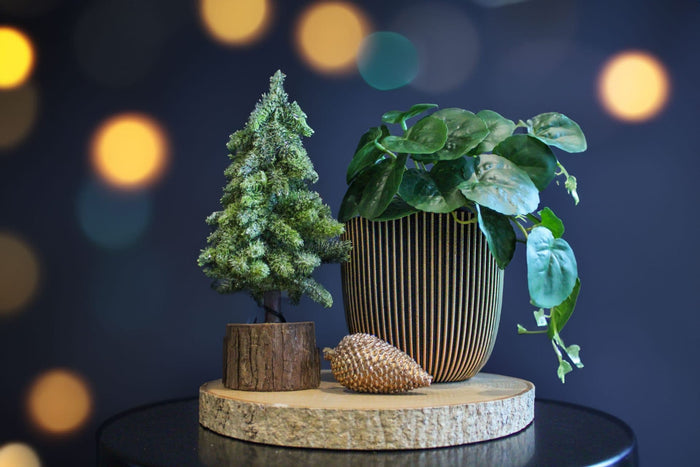 Capi Europe - Pot bol Groove 'made with'  - 28x27 - Goud