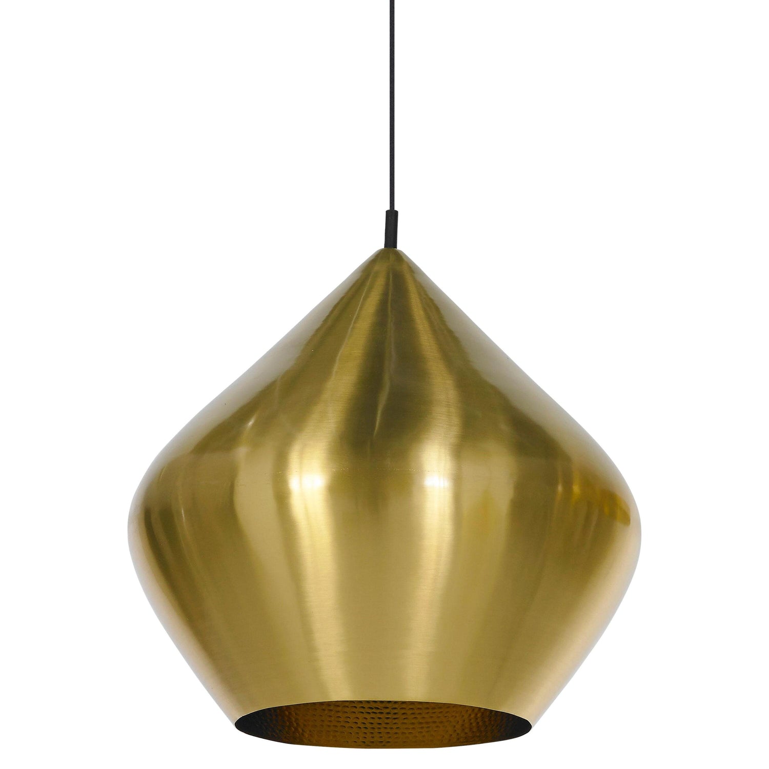 Beat Stout hanglamp LED messing