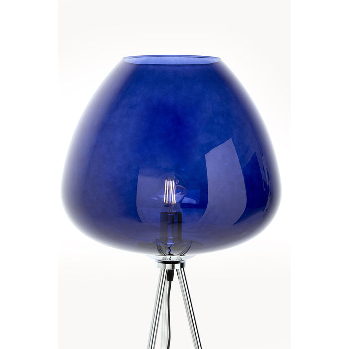 Vloerlamp Sphere 146cm blauw Kare Design