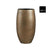 Mica Decorations Bloempot Porto - 39x39x70 cm - Terracotta - Brons,Metallic
