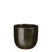 Mica Decorations Bloempot Enzo - 17x17x16 cm - Terracotta - Donkergroen