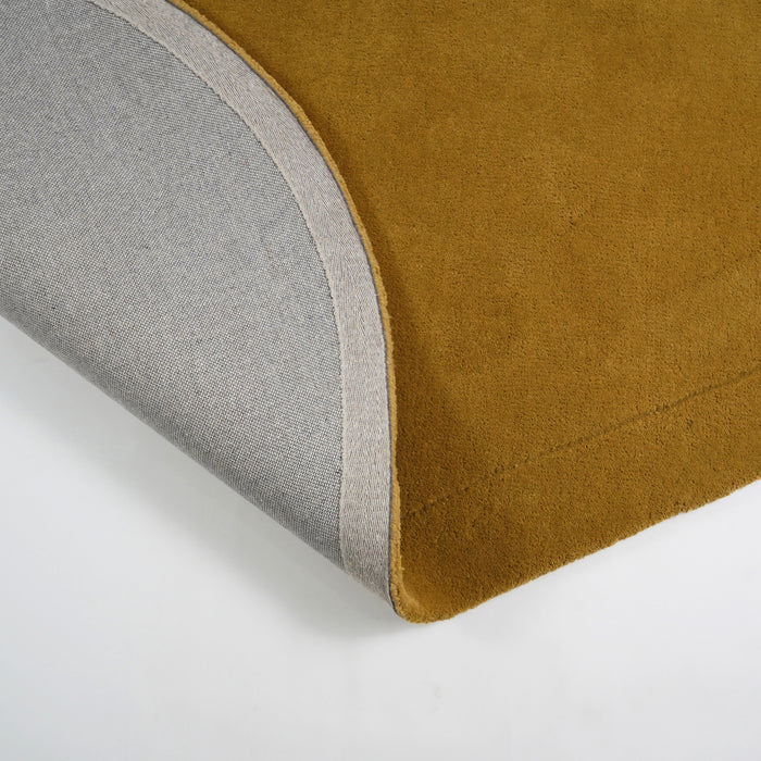 by fonQ Pebble Vloerkleed Ø 200 cm - Olive