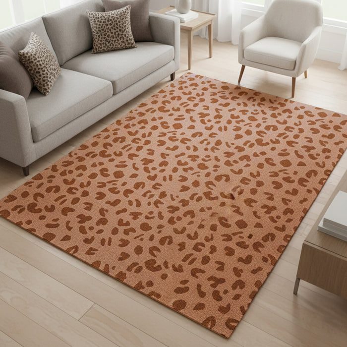 by fonQ Léo Vloerkleed 170 x 240 cm - Mokka / Bruin