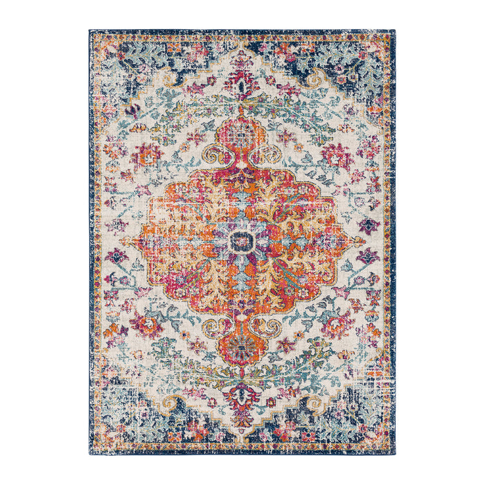 by fonQ Ravari Vloerkleed 160 x 220 cm - Turquoise