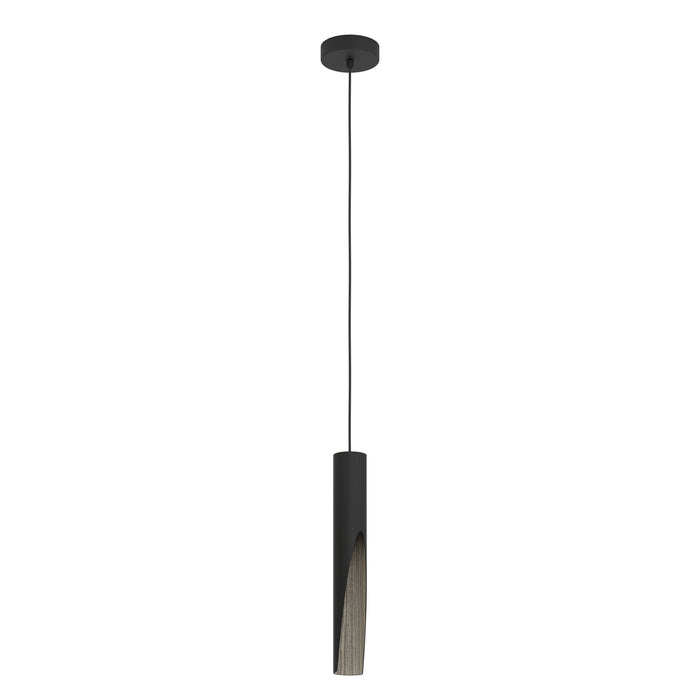 EGLO Barbotto Hanglamp - GU10 - Ø 6 cm - Zwart|Bruin - Staal