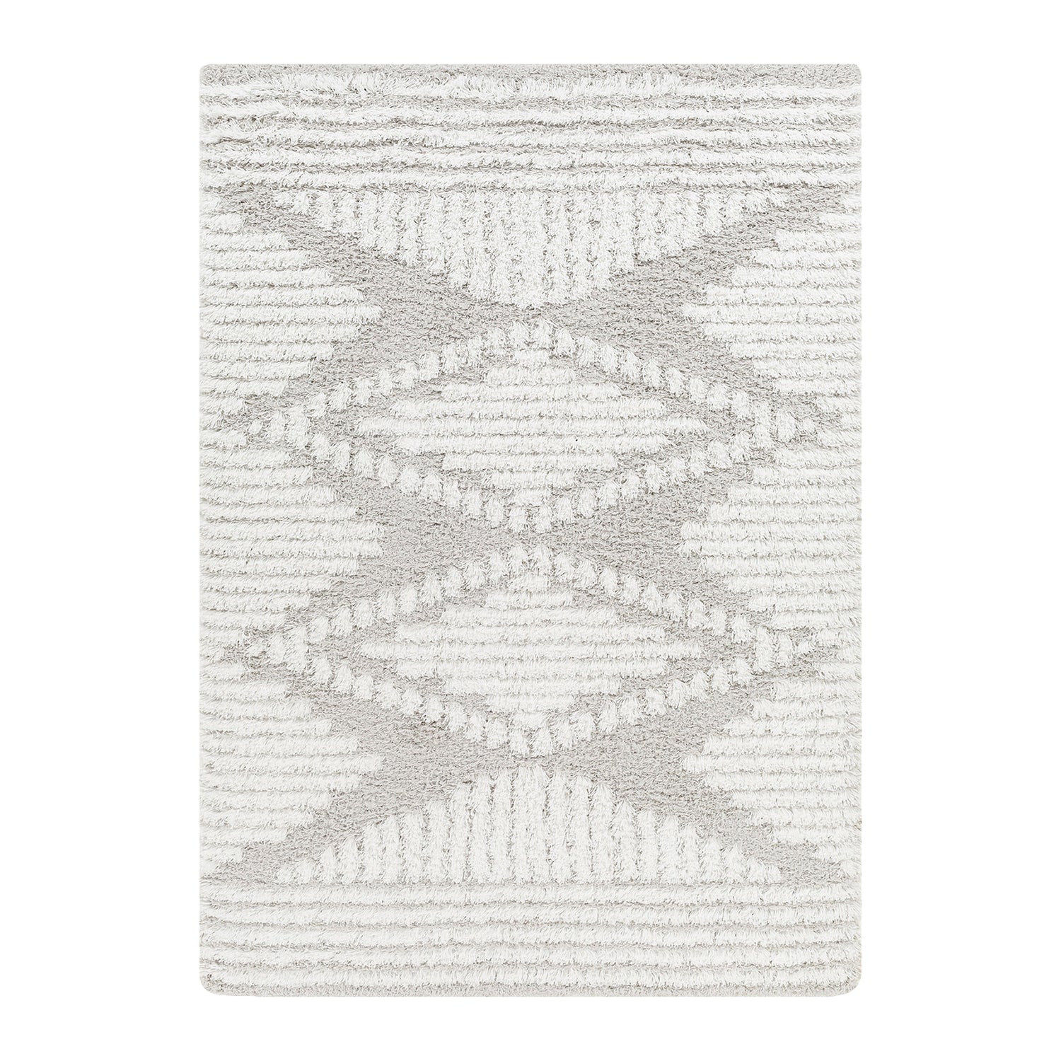 by fonQ Sable Vloerkleed 160 x 220 cm - Grijs