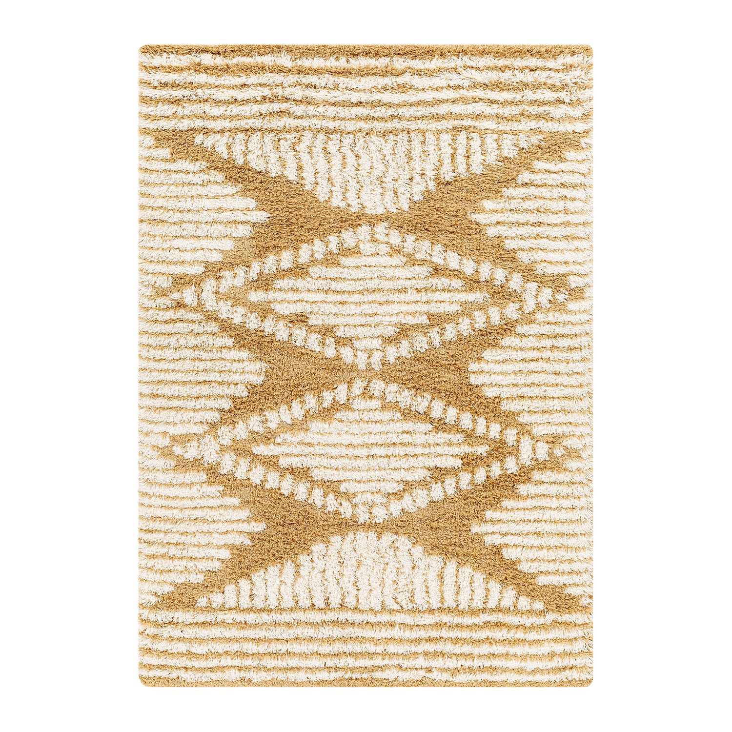 by fonQ Sable Vloerkleed 160 x 220 cm - Oker