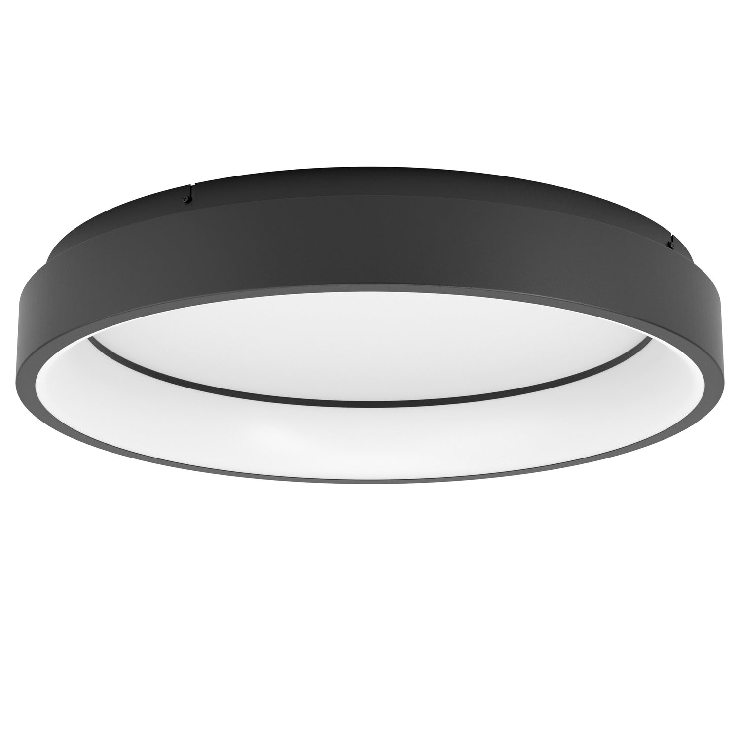 EGLO connect.z Marghera-Z Smart Plafondlamp - Ø 60 cm - Zwart - RGB