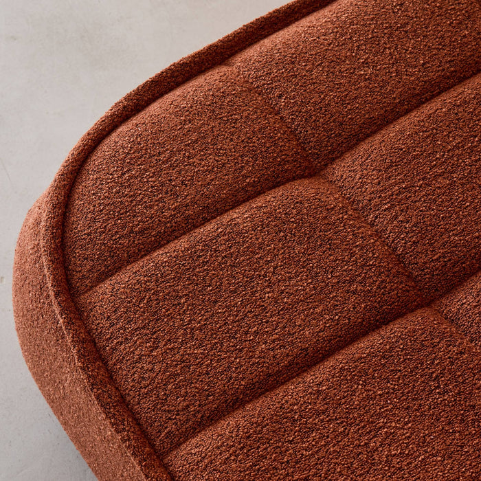 sweeek - Fauteuil bouclé stof 1 zitplaats