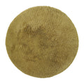 by fonQ Fuzz Vloerkleed Ø 150 cm - Olijfgroen