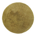 by fonQ Fuzz Vloerkleed Ø 200 cm - Olijfgroen