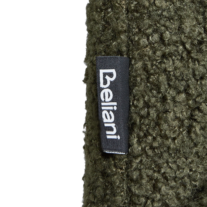 Beliani - ONAGA - Eetkamerstoel set van 2 - Donkergroen - Bouclé