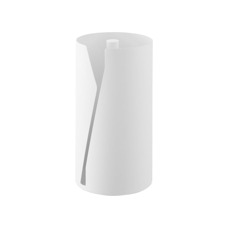 Yamazaki Tower Keukenrolhouder rond - Wit