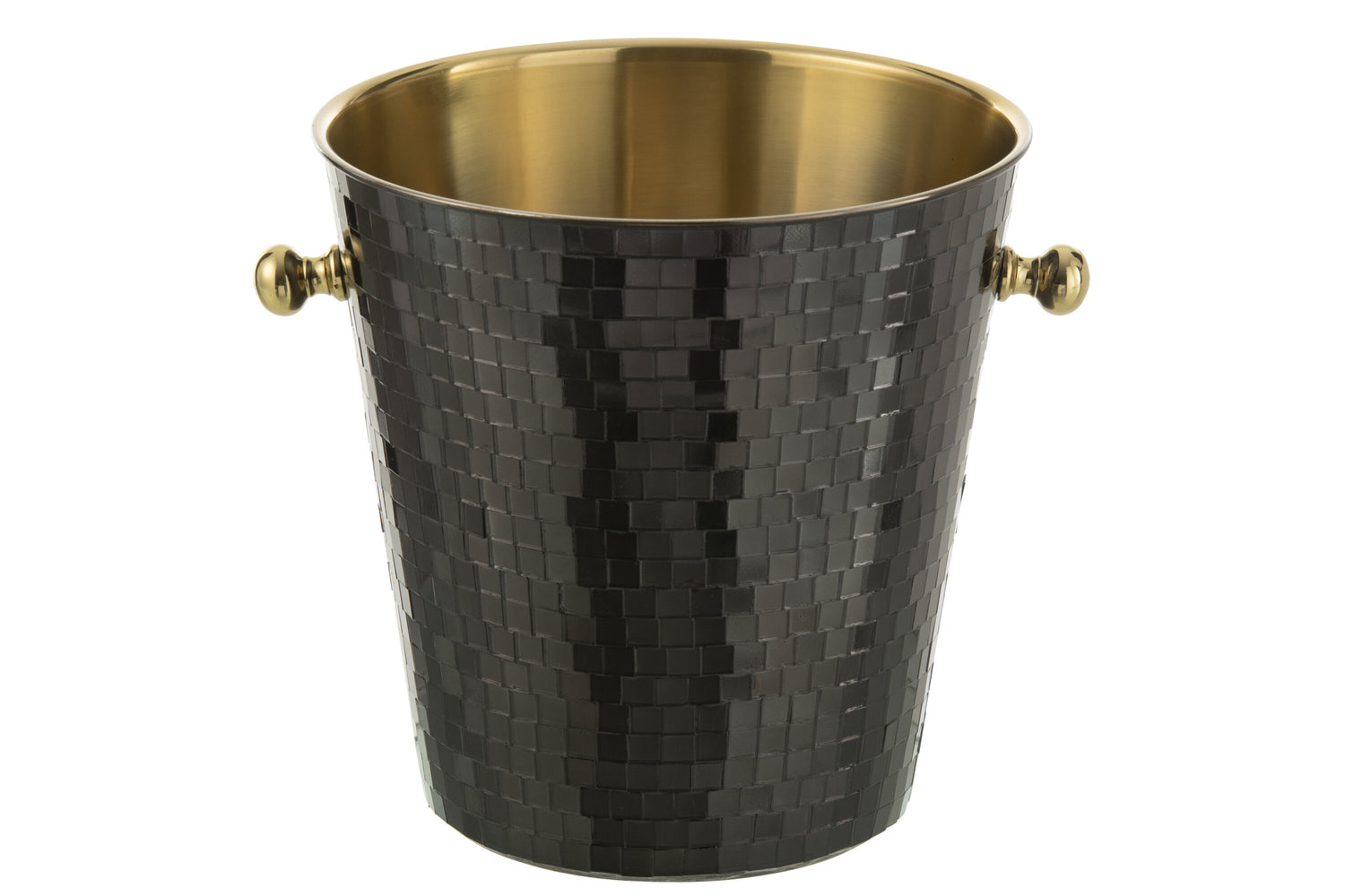 J-Line ijsemmer - roestvrij - zwart