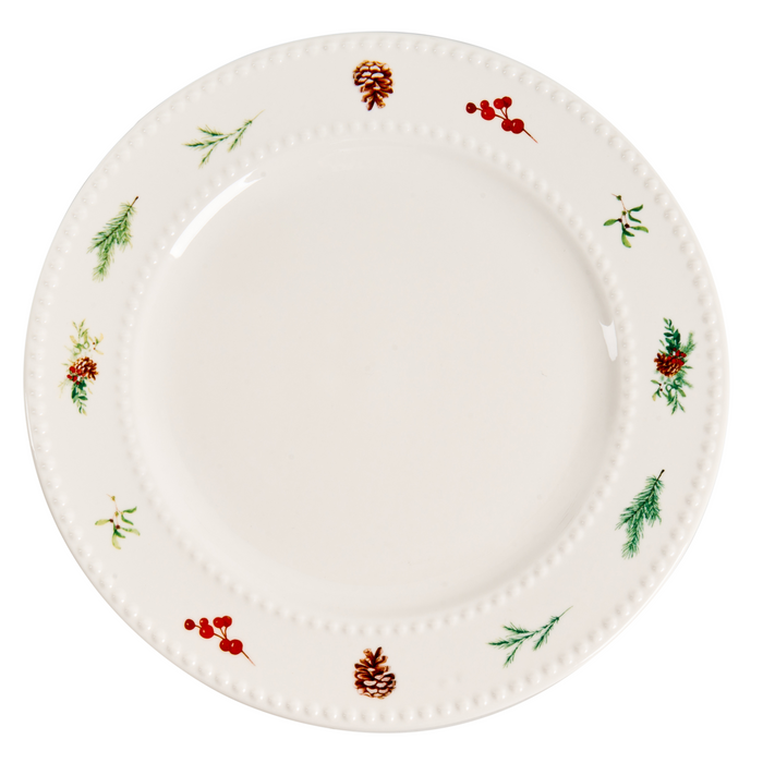 Beliani - MARJORAM - 16-delige serviesset - Wit - Porselein