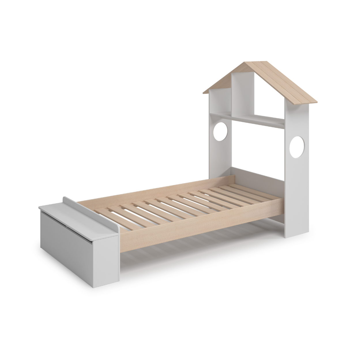 Calicosy - AMAYA-bed - B216,5 cm - Groente