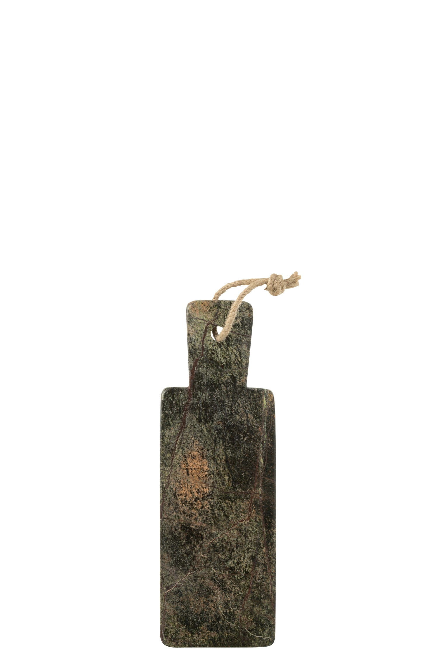 J-Line kaasplank Rechthoek Marmer - steen - kakigroen|donker