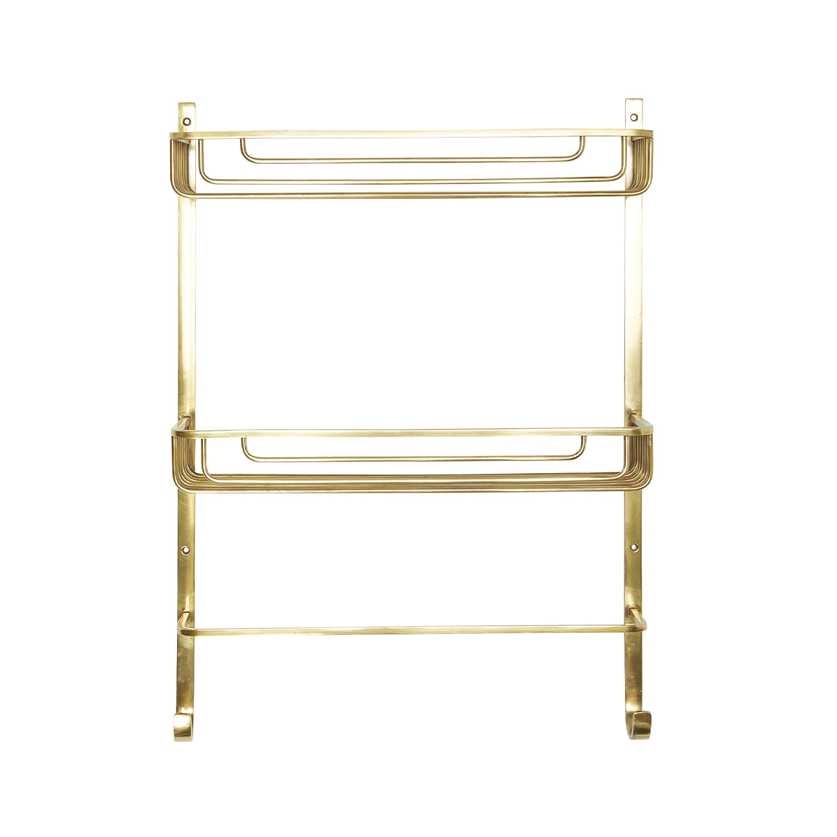 Signature - Wandplank met 2 niveaus - H56 cm - Goud