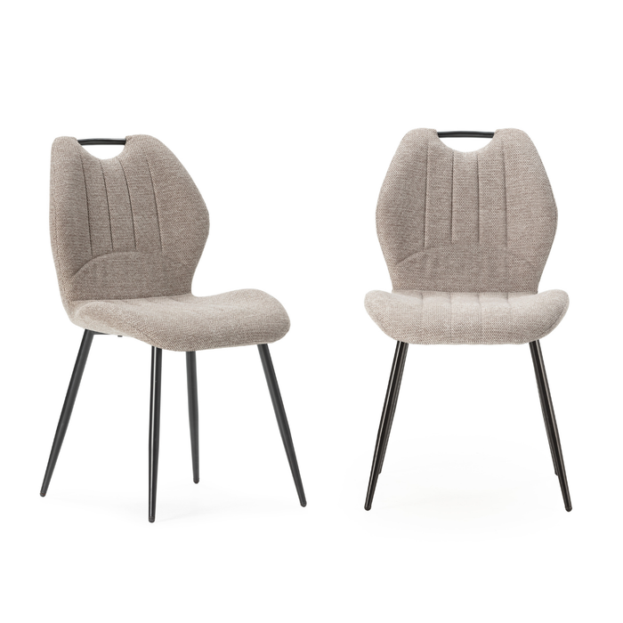 Calicosy - MULI Set van 4 stoelen in stof - H86 cm