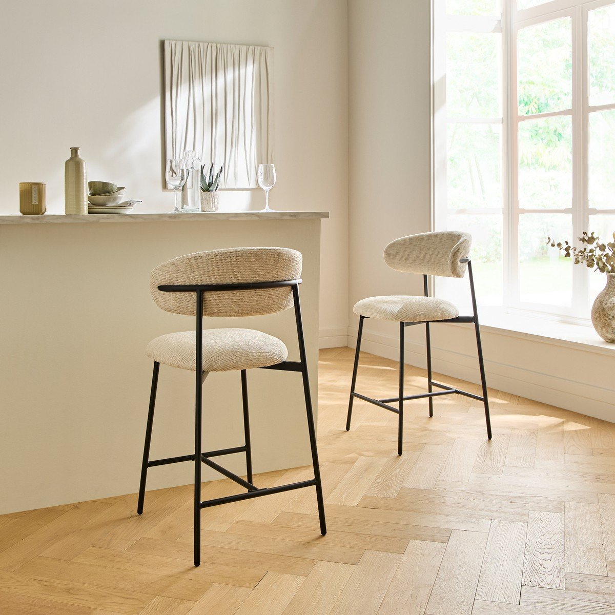 Calicosy - Set van 2 krukken DRACO - H94 cm