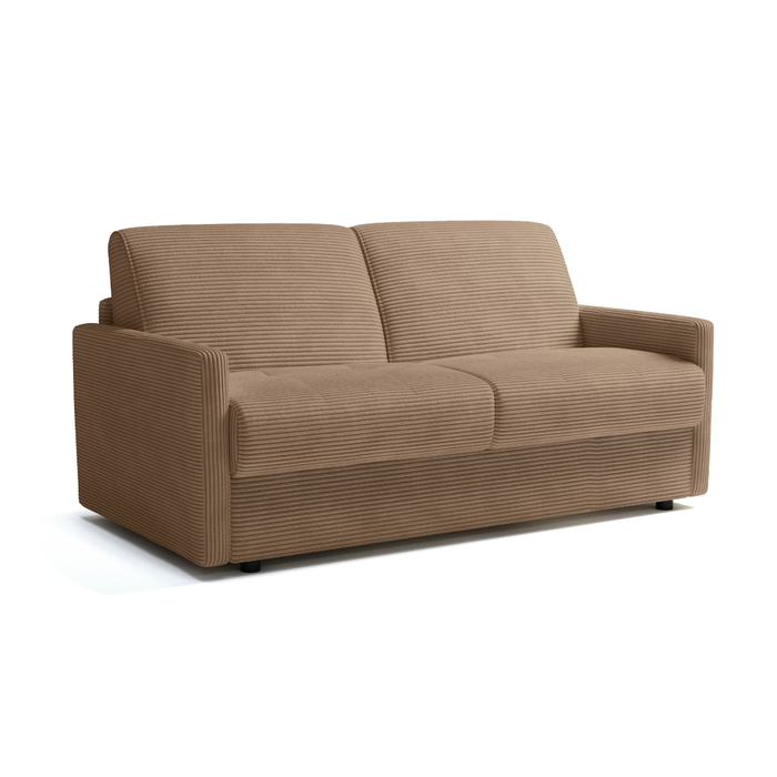 Calicosy - Slaapbank 3-zits in geribbeld fluweel Cosenza -