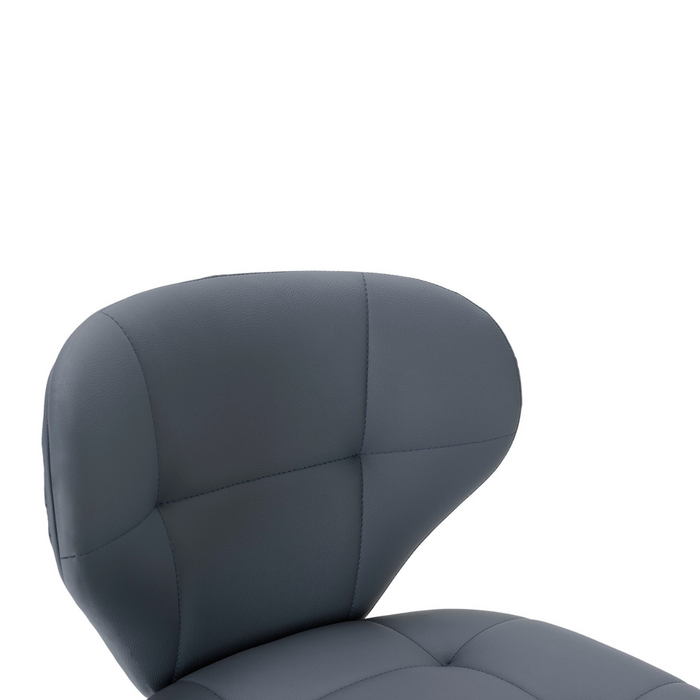 Calicosy - Set 2 barkrukken MAURA - H67 cm - Zwart metaal