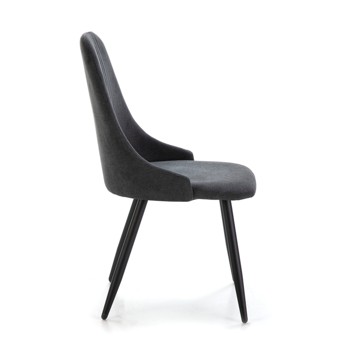 Calicosy - MANI Set van 4 stoelen in stof - H91 cm