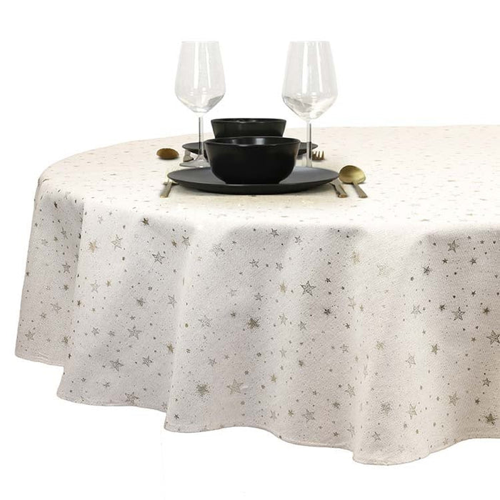 Unique Living - Tafelkleed Quin - 170cm - Wit