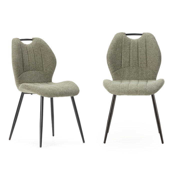 Calicosy - MULI Set van 4 stoelen in stof - H86 cm