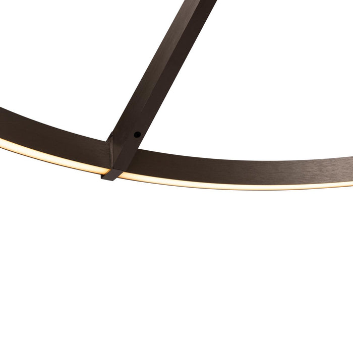 Lucide Premium APPLAUSE Hanglamp - Grijs ijzer