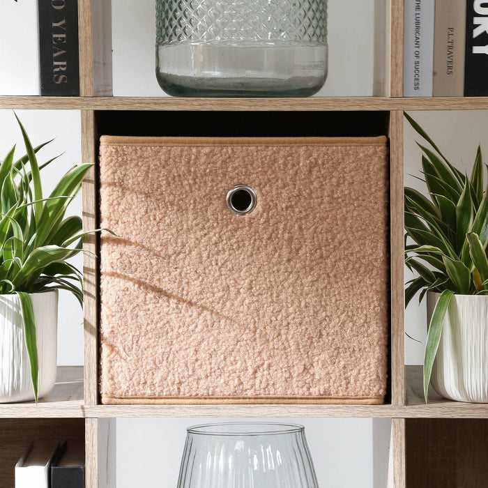 Calicosy - Opvouwbare kubus - H27 cm - Beige