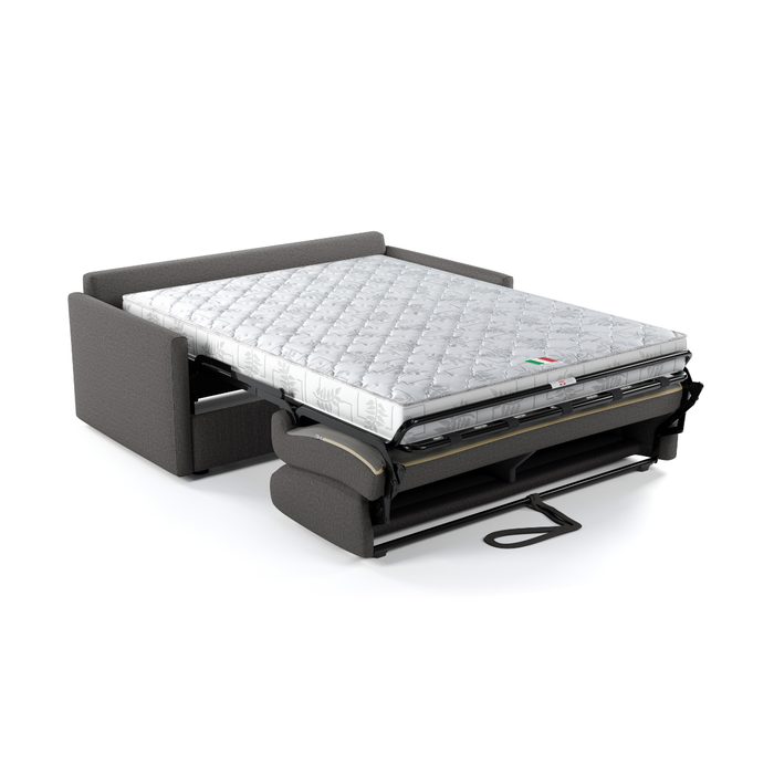 Calicosy - 3-zitsbank in antracietgrijze GIULIA - H87 cm