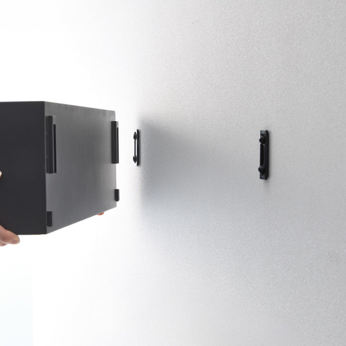 Yamazaki Tower Opbergvak wandmontage - Zwart