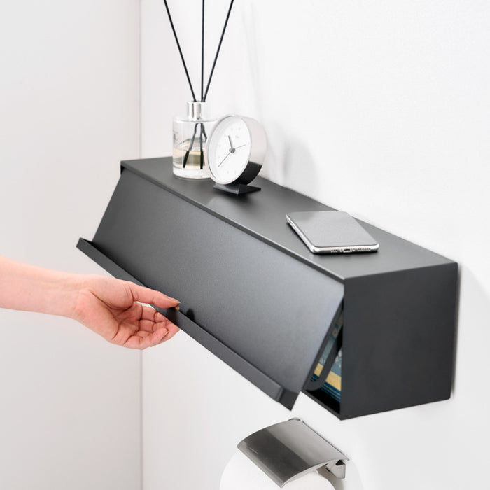 Yamazaki Tower Opbergvak wandmontage - Zwart