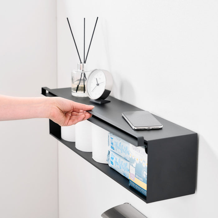 Yamazaki Tower Opbergvak wandmontage - Zwart