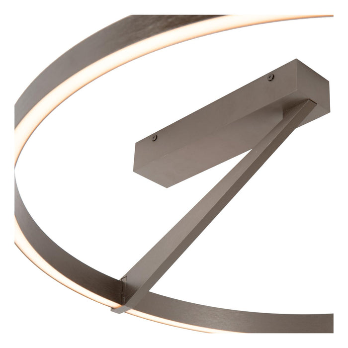 Lucide Premium APPLAUSE Plafonnière - Grijs ijzer